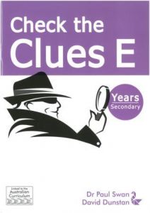 Check the Clues E